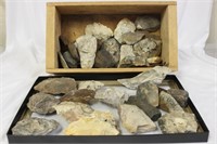 A Box of Old Stone Tools