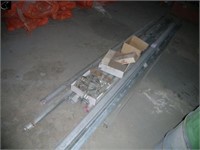 Assortment of sliding door track