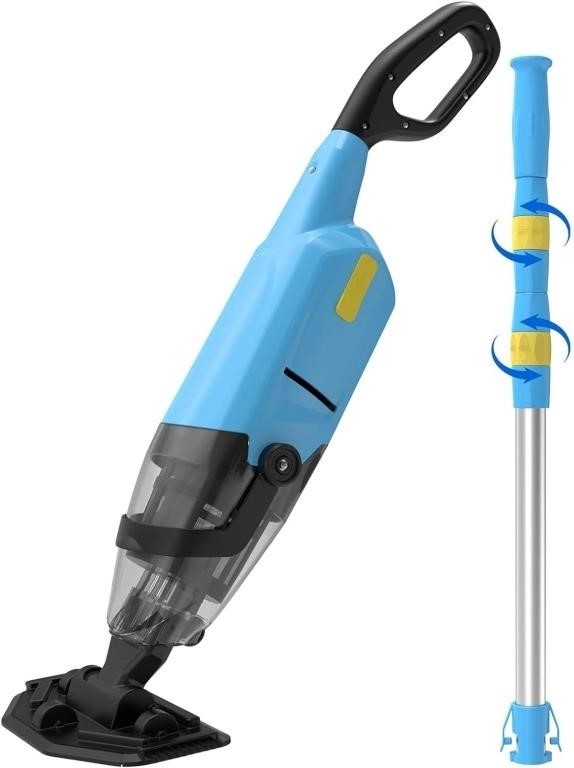 (U) Efurden Handheld Pool Vacuum, Rechargeable Poo