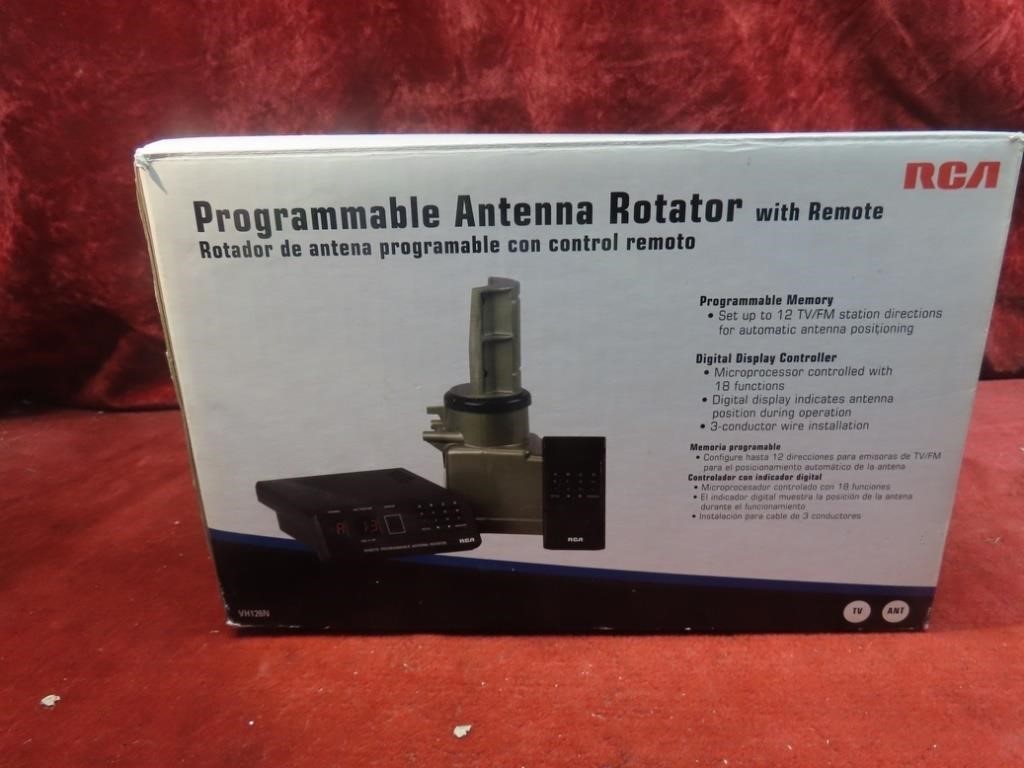 New Programmable Antenna Rotator RCA w/remote