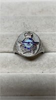 Vintage RCAF Royal Canadian Air Force Ring Size 12