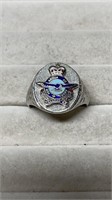 Vintage RCAF Royal Canadian Air Force Ring Size 12