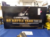 1/24 SCALE RADIO CONTROLLED RC BATTLE TANK TYPE