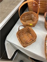 2 Longaberger Baskets