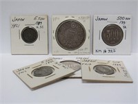 Japan Silver Coins