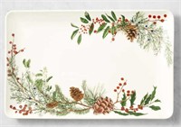 William Sonoma Woodland Berry Serving Platter NEW