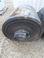 Large roll of rubber mat