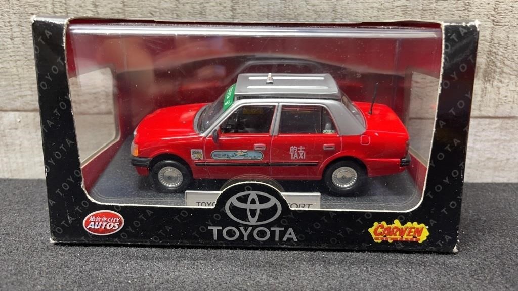 Toyota Crown Comfort Taxi Die Cast Car In Original