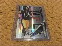 Certified Mike Wallace rookie auto jersey