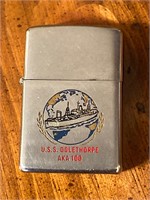 Zippo USS Oglethorpe AKA 100 Lighter