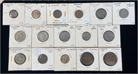 HONDURAS, GUYANA & GUATEMALA COINS