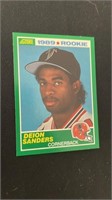 DEION SANDERS 1989 SCORE ROOKIE RC