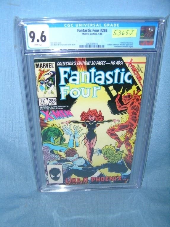 Marvel Fantastic 4 number 286 graded 9.6