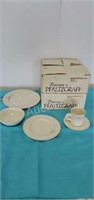 2 Trousseau by Pfaltzgraff 5 piece place setting,