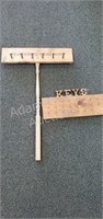 Custom made wood decor - key board, 19.5 X