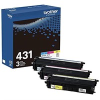 Brother TN-431 3PK, Cyan, Magenta, Yellow, Standar