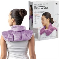 Sharper Image Heated Neck & Shoulder Wrap