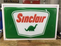 Original Sinclair light box approx 3 x 2 ft