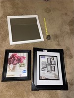 (3) Picture Frames