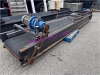 1X, 16' X 32" MAG STACKER CONVEYOR W/ 2 STANDS