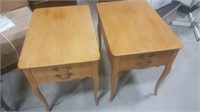 Pair Of Beaucraft End Tables