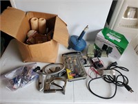 Miscellaneous tool lot battery tester and more