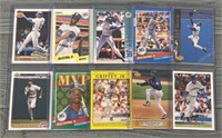 (10) Ken Griffey Jr Baseball Cards
