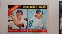 RICH BECK / ROY WHITE 1966 Topps Baseball Vintage