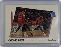 1992 Skybox Chicago Bulls Game Frame Card