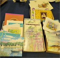 Boxes of Assorted Cards and Notecards