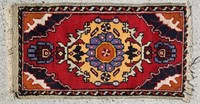 Small Antique WoolTurkish Rug