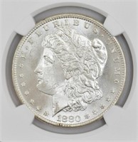 1880 s MS 67 NGC Morgan Silver Dollar