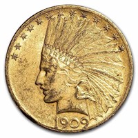 1909 $10 Indian Gold Eagle XF