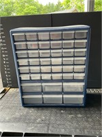 Storage box with drawers