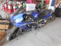2006 Honda CBR 600F 4i motorcycle, Blue, Keys YES,