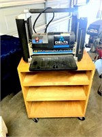 Delta 12-1/2 Inch Planer 22-560 w/ Shown Cabinet