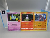 3 Assorted Pokemon Cards