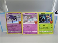 3 Assorted Pokemon Cards