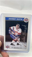 Johnny bucyk Signature Series Autographed Card