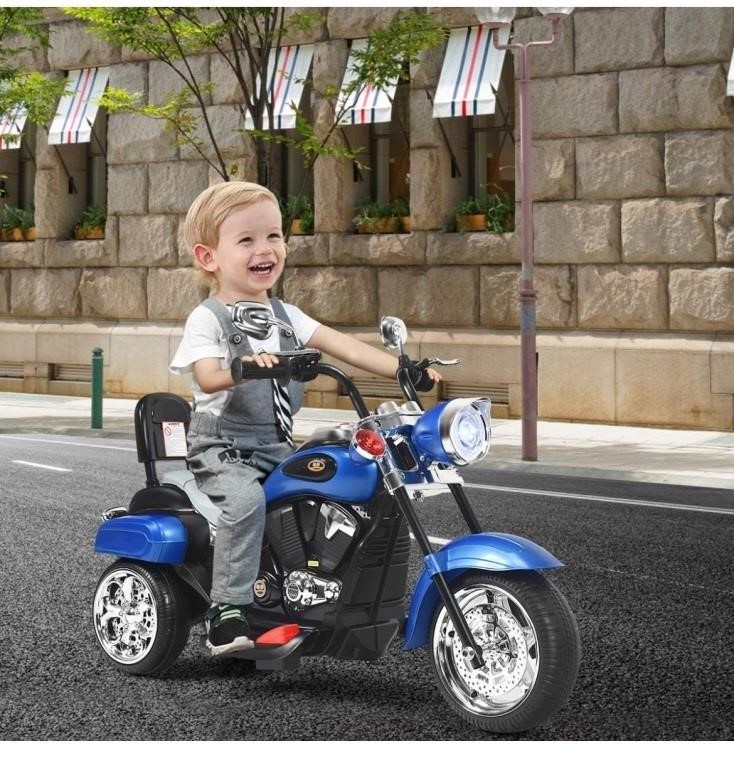 Kids Ride on Chopper Motorcycle, 6 V Battery