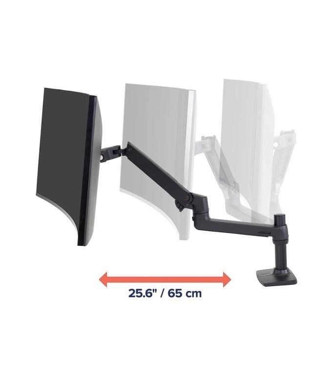 Ergotron – LX Premium Monitor Arm, Single M