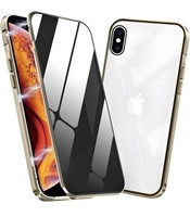 New Privacy Magnetic Case for iPhone XR, Anti
