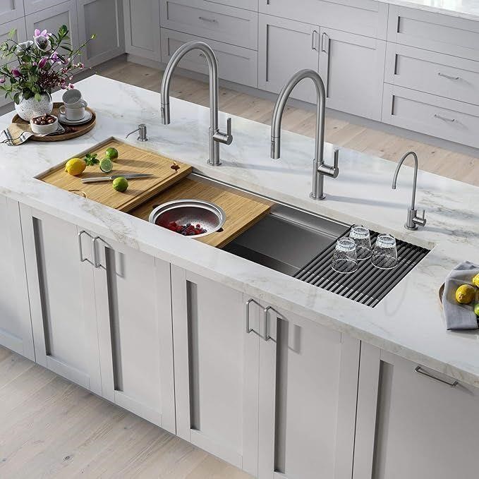 2Tier Undermount 16 Gauge Single Bowl Kitchen Sink