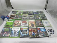 Plusieurs jeux vidéos dont Xbox