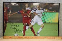 Salt Lake Soccer Picture Framed