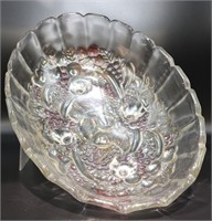 Indiana Glass - Harvest Grapes - Footed Bowl