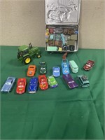 John Deere tractor and CARS