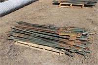 Pallet of 50 Steel Fence Posts