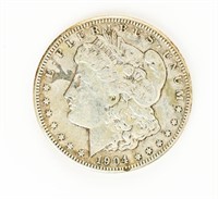 Coin Rare 1904-S Morgan Silver Dollar-EF