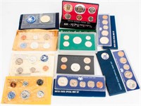 Coin Mint & Proof Set Collection 9 Sets